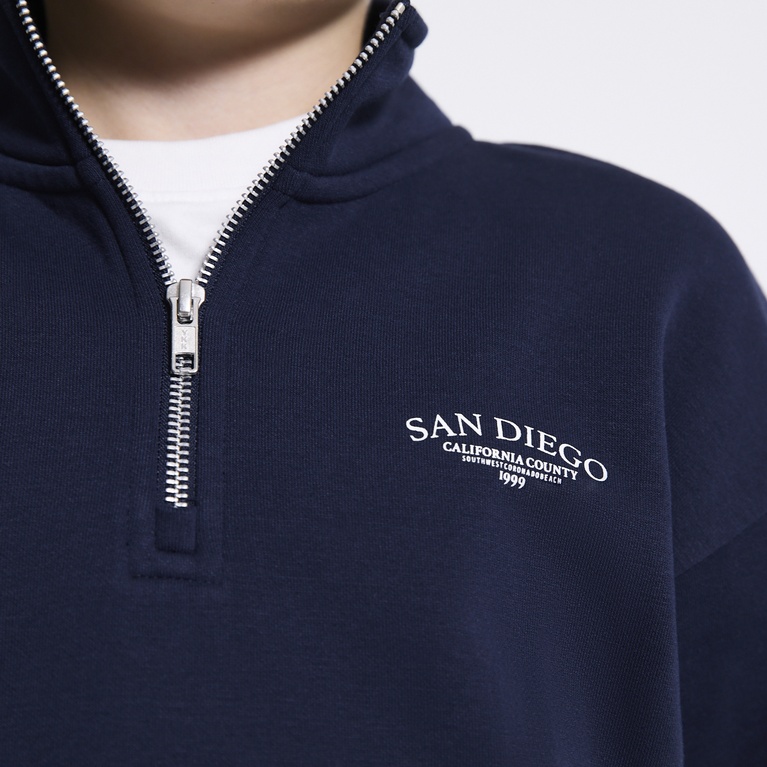 Half-zip sweatshirt "Clarkson"